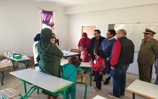 جمعية "صفوف الشرف" تنظم قافلة طبية ل3 جماعات استفاد منها2521 مواطن بتاونات