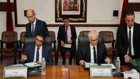 وزير التجهيز نزار بركة يطلق مشروع الطريق المداري لتاونات بغلاف 70 مليون درهم