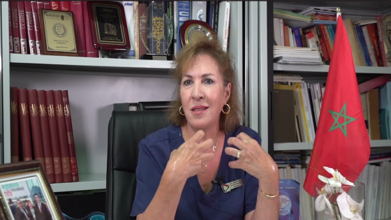 تكريم المغربية إبنة تاونات نجية العبادي رئيسة الاتحاد الدولي لجمعيات جراحة الأعصاب