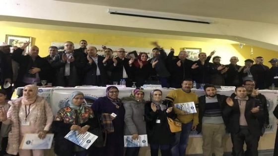 تجديد المكتب الإقليمي للجامعة الوطنية للتعليم التابع ل(UMT) بانتخاب الخمار المسعودي كاتبا إقليميا بفاس
