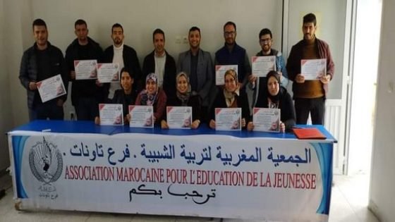 تجديد مكتب الفرع المحلي للجمعية المغربية لتربية الشبيبة بتاونات وإنتخاب فاطمة الغلماني رئيسة له