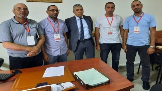الكاتب العام لعمالة تاونات عبد الحق غلاب يستقبل أعضاء جمعية فردوس لمساندة مرضى السرطان بإقليم تاونات
