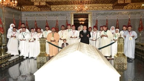 الخمار الصافي رئيس الرابطة المحمدية لأهل البيت النبوي الشريف بتاونات يترحم على روح الملك الحسن الثاني طيب الله ثراه بالرباط