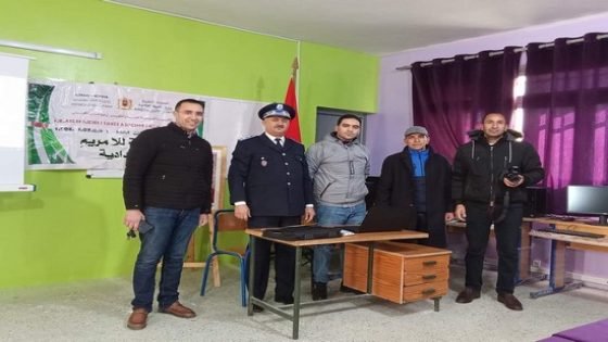 تحسيس بمخاطر مخدر ‘ البوفا ‘ بإعدادية لالة مريم بتاونات