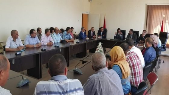 العامل الجديد صالح دحا يبدأ نشاطه بعقد لقاءات تواصلية مع المنتخبين بإقليم تاونات