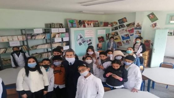 الإعلامي والحقوقي إدريس الوالي في لقاء تفاعلي مع تلاميذ ثانوية الإمام البخاري الإعدادية بالرباط