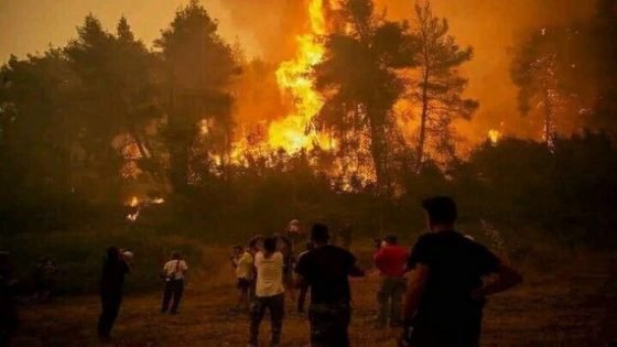 وفاة شخص وإصابة آخر في حريق بغابات غفساي نواحي تاونات