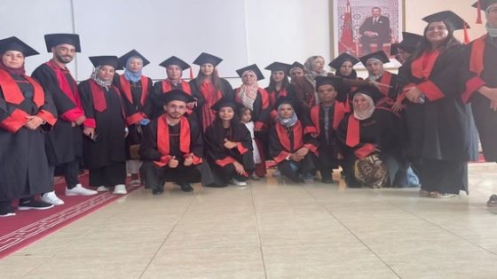 تنظيم حفل تخرج لفائدة المربيات والمربين بقاعة العروض بعمالة تاونات