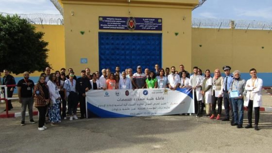 حملة طبية متعددة التخصصات إستفاد منها 800 نزيلة ونزيل بالسجن المحلي بتاونات