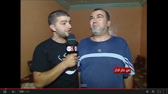ادريس الكبيري من تاونات الفائز بالعمرة من برنامج من دار لدار قناة ميدي1 تيفي