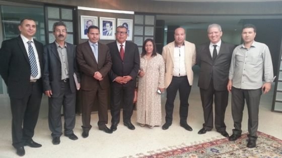 وزيرالاتصال يستقبل أعضاء المكتب التنفيذي للفيدرالية المغربية للإعلام