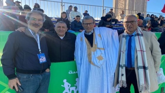 إدريس الوالي وعبد الله جداد يحضران نصف ماراطون تامسنا لترتيب اللقاء لتنظيم ماراطون تاونات