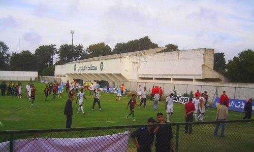 ملعب الشهود بالرباط الذي سيحتضن فريقي إتحاد تاونات واسطاد المغربي