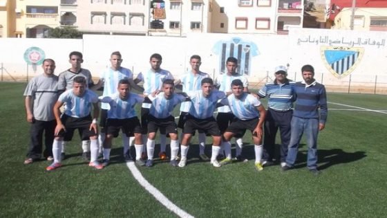 فريق الوفاق التاوناتي لكرة القدم يطرد النحس من ملعب 16نونبر بتاونات و يحقق أول فوز بعد التعشيب