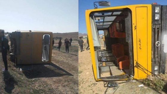 إصابة 48 تلميذ بجماعة الغوازي بقرية با محمد بإقليم تاونات في حادث سير