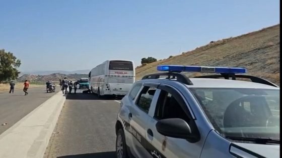 وفاة شخص نتيجة اصطدام حافلة لنقل الركاب بدابته بين عين عائشة وأولاد داوود بتاونات