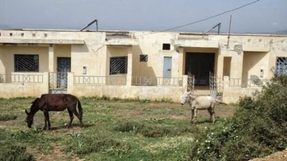 صورة وتعليق: مستوصف قروي لا يرتاده الا الدواب بعدما هجره الانسان
