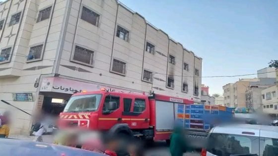 حريق آخر يندلع بإحدى الشقق السكنية بشارع أنوال بمدينة تاونات وخبير يدعو إلى التأمين