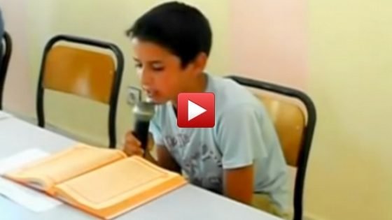 زهير الغزواي موهبة من الثانوية الإعدادية 20 غشت بغفساي في تجويد القرآن