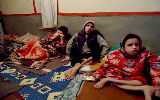 أبناء الدقون المعاقين في وضعية جد صعبة