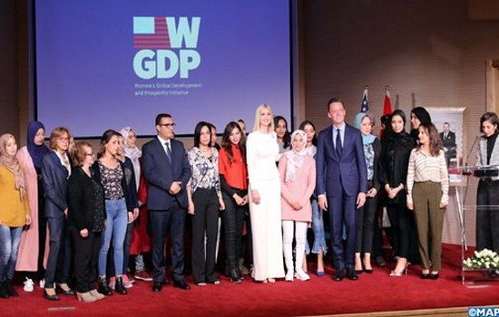 إيفانكا ترامب،مستشارة الرئيس الأمريكي بمعية المستفيدين من صندوق الألفية