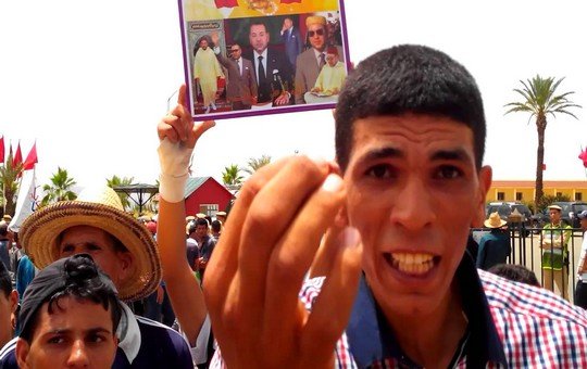 احتجاجات ساكنة اجبارة حول الماء