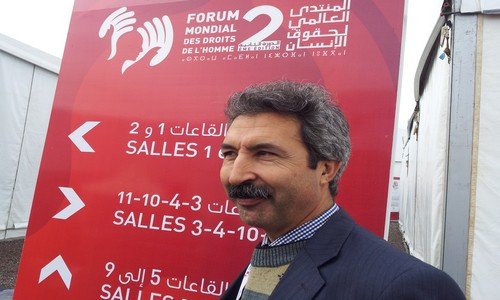 ادريس الوالي في المنتدى العالمي لحقوق الإنسان