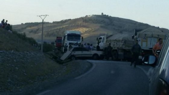 الطريق الوطنية رقم 8 الرابطة بين فاس وتاونات أو طريق “الموت”مرة اخرى تقتل …
