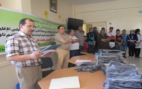 اطفال تاومنات من الفئات الهشة المنتمين لمختلف الجماعات الترابية بالإقليم