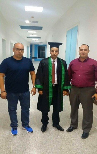 الأستاذ محمد العسري بمعية الأساتذة المشرفين