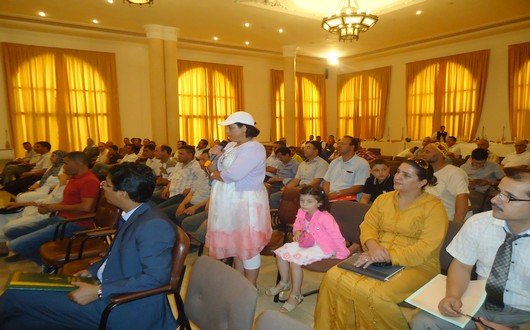 الجالية تستفسر العامل بلهدفة