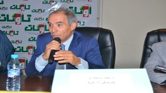إبن تاونات الصحافي أحمد سدجاري الذي كرمته جريدة “صدى تاونات” في سنة 2017 في ذمة الله