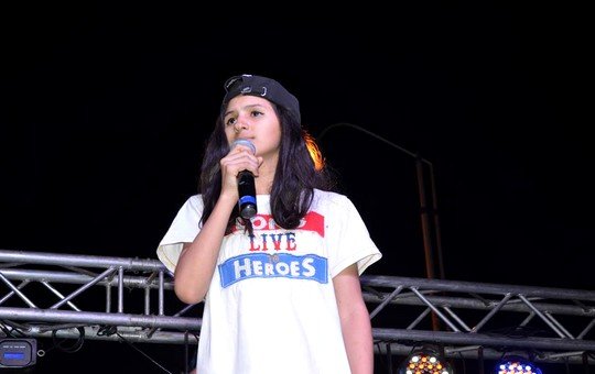 الفنانة الطفلة المتألقة سهام عسو