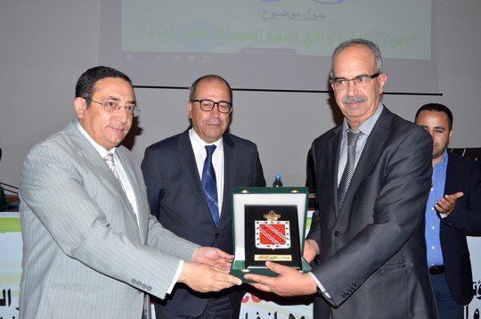 الكاتب العام وعميد كلية الآداب سايس