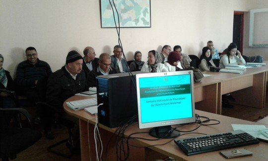 المندوبية الإقليمية لوزارة الصحة بتاونات تخلد الأسبوع الوطني لتشجيع الرضاعة الطبيعية