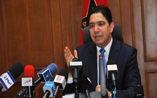 الوزير بوريطة في ندوة صحفية-أرشيف