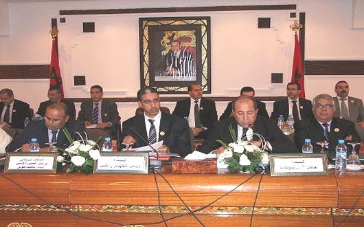 الوزير رباح وعامل تاونات في المنصة