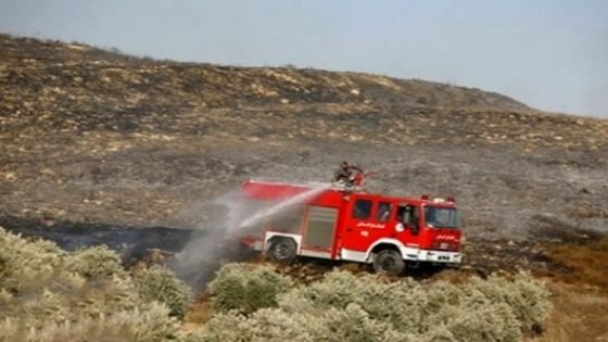 اعتقال فلاح تسبب في اندلاع حريق غابوي واسع ببني كيسان بنواحي غفساي بتاونات