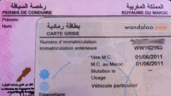 خطأ في البطاقة الرمادية لمواطن من قرية با محمد…فهل تتحمل الإدارة مسؤوليتها؟؟؟