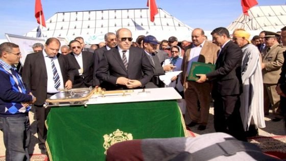 إحتفالا بالذكرى 40 للمسيرة الخضراء عامل إقليم تاونات يعطي الإنطلاقة لعدد من المشاريع