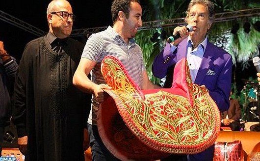 تكريم عبد الوهاب الدكالي بتاونات خلال الدورة 12
