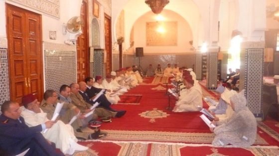 إحياء الذكرى 18 لوفاة جلالة المغفور له الملك الحسن الثاني بالمسجد المركزي لتاونات