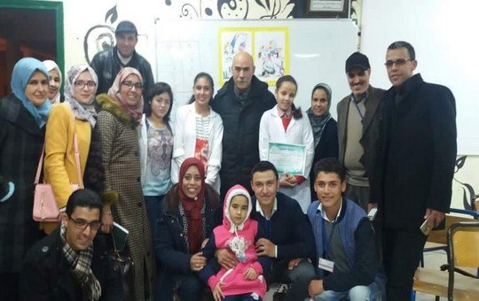 ثانوية ابن سينا التأهيلية بشراكة مع جمعية جسور الأمل للتضامن و التنمية