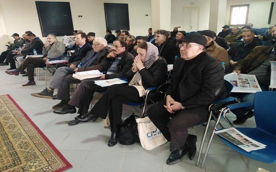 جانب من الحضور النوعي في الحفل التكريمي بتاونات