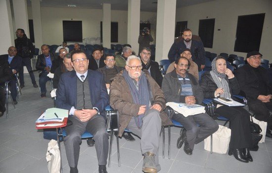 جانب من الحضور في ندوة تاونات حول الإعلام الجهوي وحماية الحياة الخاصة