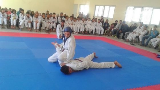 جمعية نادي الورتزاغ للتكواندو تنظم مبارة لنيل الاحزمة المختلفة لفائدة منخرطيها