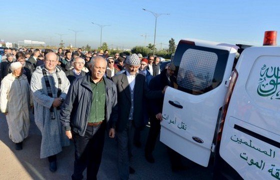 جنازة الراحل مصطفى العلوي