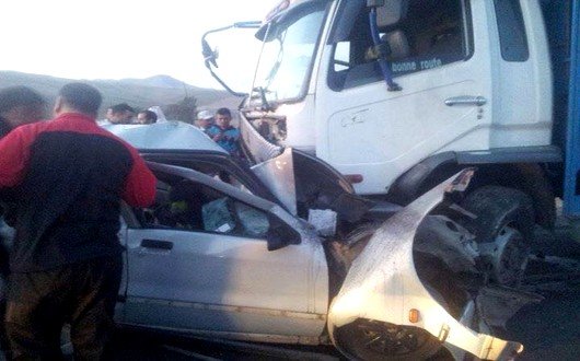حادثة سير بطريق فاس راح ضحيتها أسرة بكاملها