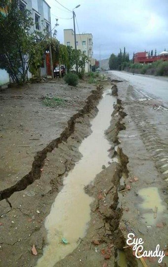 حالة بعض الطرق بغفساي