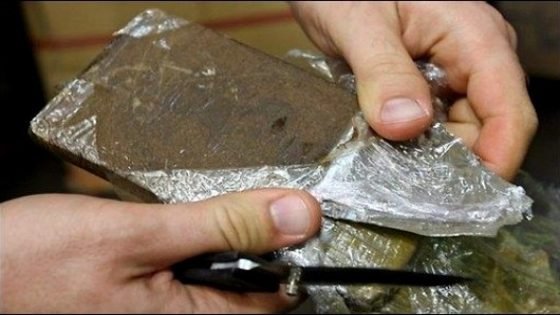 حادثة تكشف عن تهريب كمية كبيرة من المخدرات بالطريق الوطنية رقم8 قرب تيسة